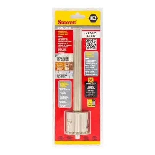 Serra Copo Diamantada 53mm X 2.3/32'' - Starrett