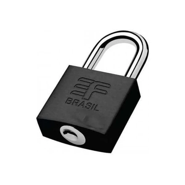 Cadeado 3f 20mm Preto Fosco
