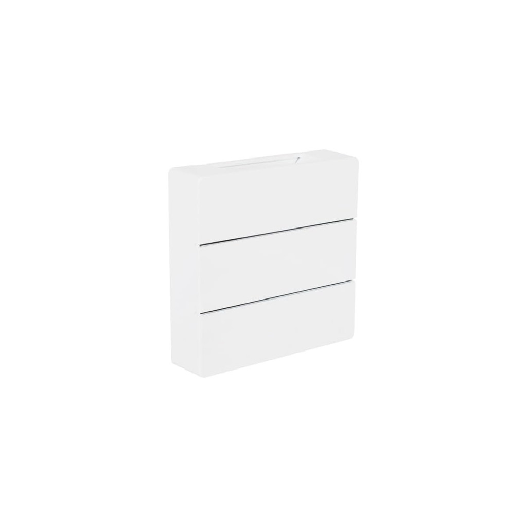 Arandela Taschibra Pilar 6w Led Bivolt Branco 3000k Luz Amarela