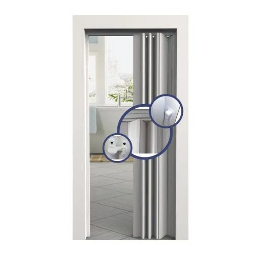 Porta Sanfonada 70cm Marrom Vitesse