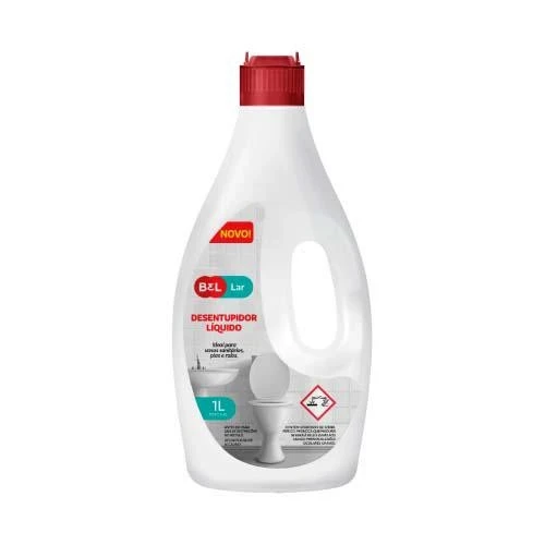 Desentupidor Liq. de Pias e Ralos 1l Bel