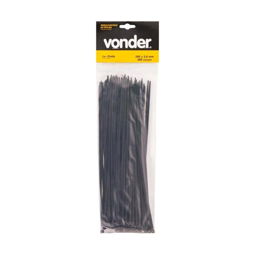 Abracadeira Nylon 140x3.6 Pr C/20 Vonder