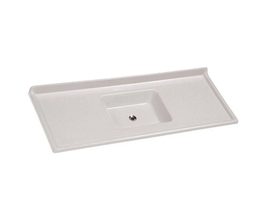 Pia Sintética Standard Granitada Pedra Clara 120 X 55cm