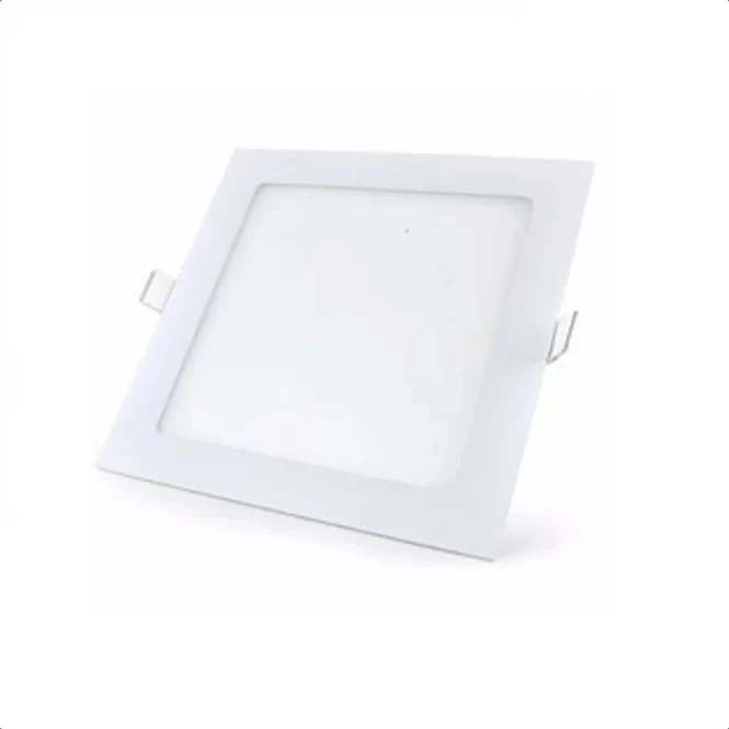 Painel Led Embutir 12w 3000k 17x17