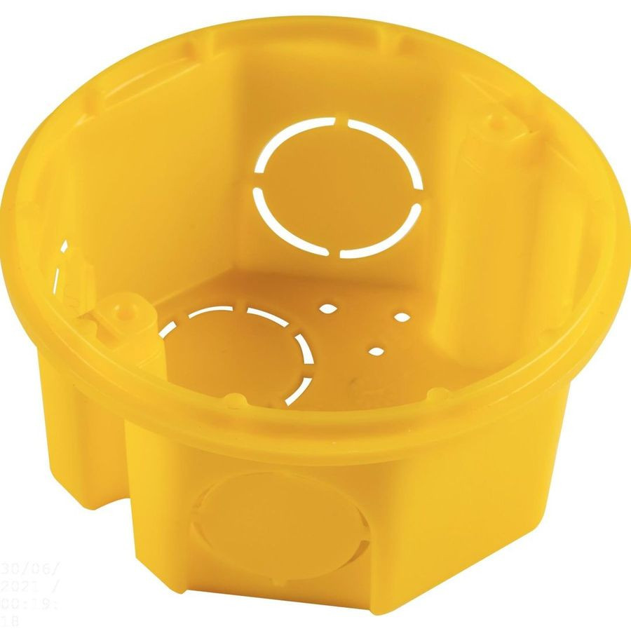 Caixa de Embutir Octogonal 3x3 Amarela - Tramontina