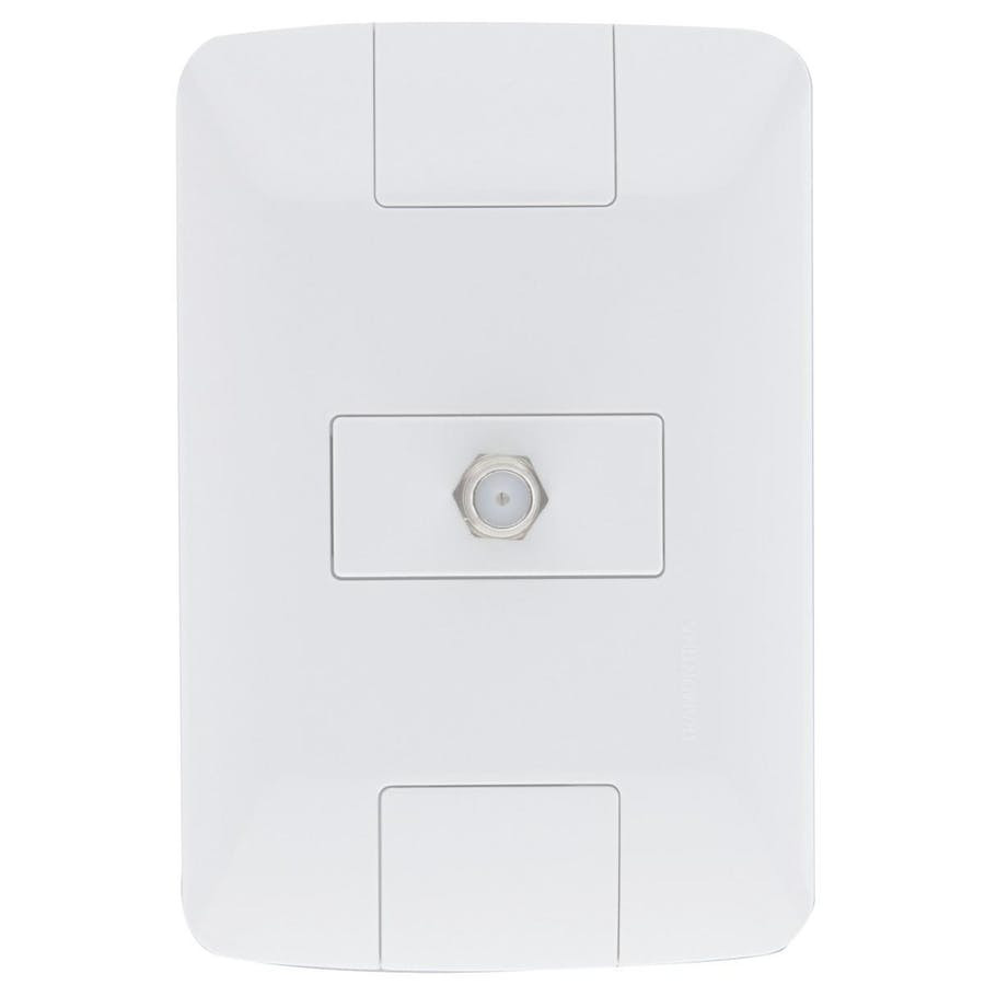 Conjunto 1 Tomada Aria 4 X 2 Tv/sat Coaxial - Tramontina