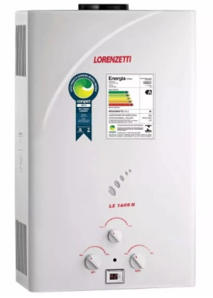 Aquecedor a Gas 15lt Lorenzetti