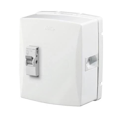 Cd de Sobrepor para Ar Condicionado com Disjuntor Din 20a + Tomada 20a Petra - Mectronic