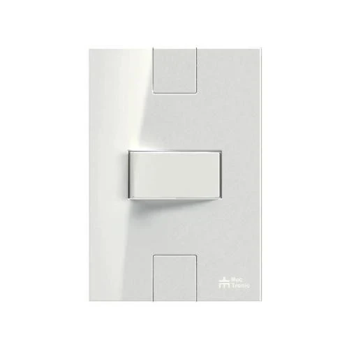 1 Interruptor Paralelo Soft 10a250vca Horizontal com Placa Click - Mectronic