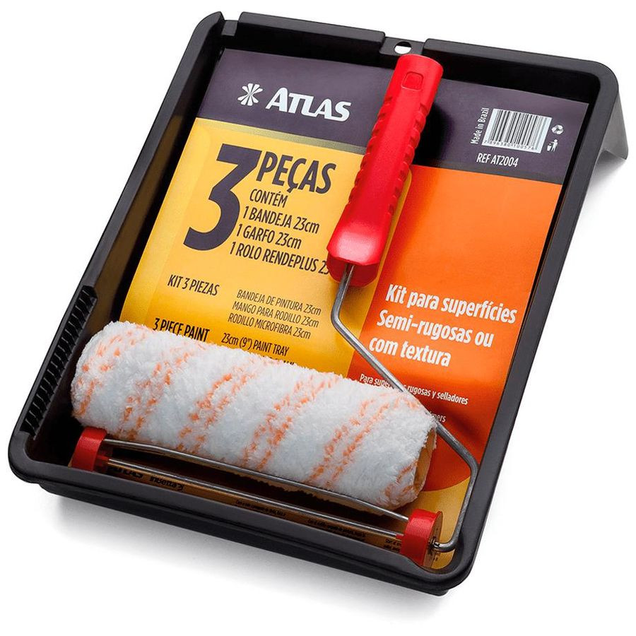 Conjunto de Pintura com 3pcs - Atlas