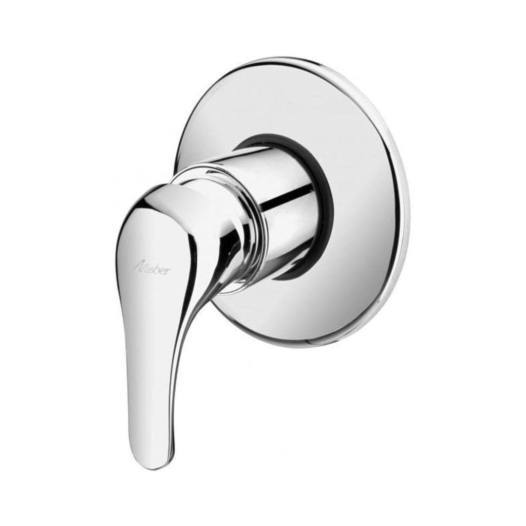 Acabamento Monocomando Chuveiro Meber 6760.0 C70 - Cinza Cromado