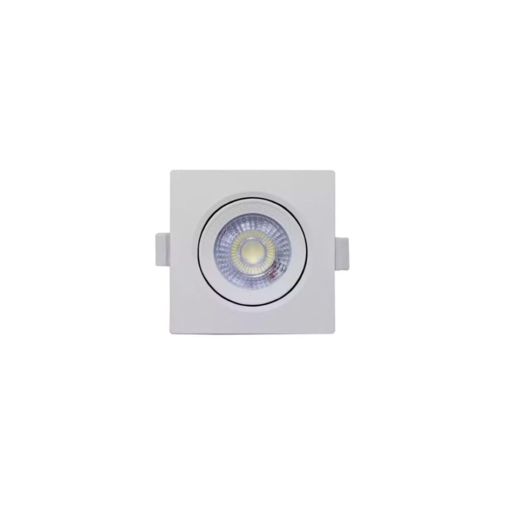 Cristallux, Embutido com Led - 6.500k - 5w - Bivolt - 400lm - 9x9x3,1cm