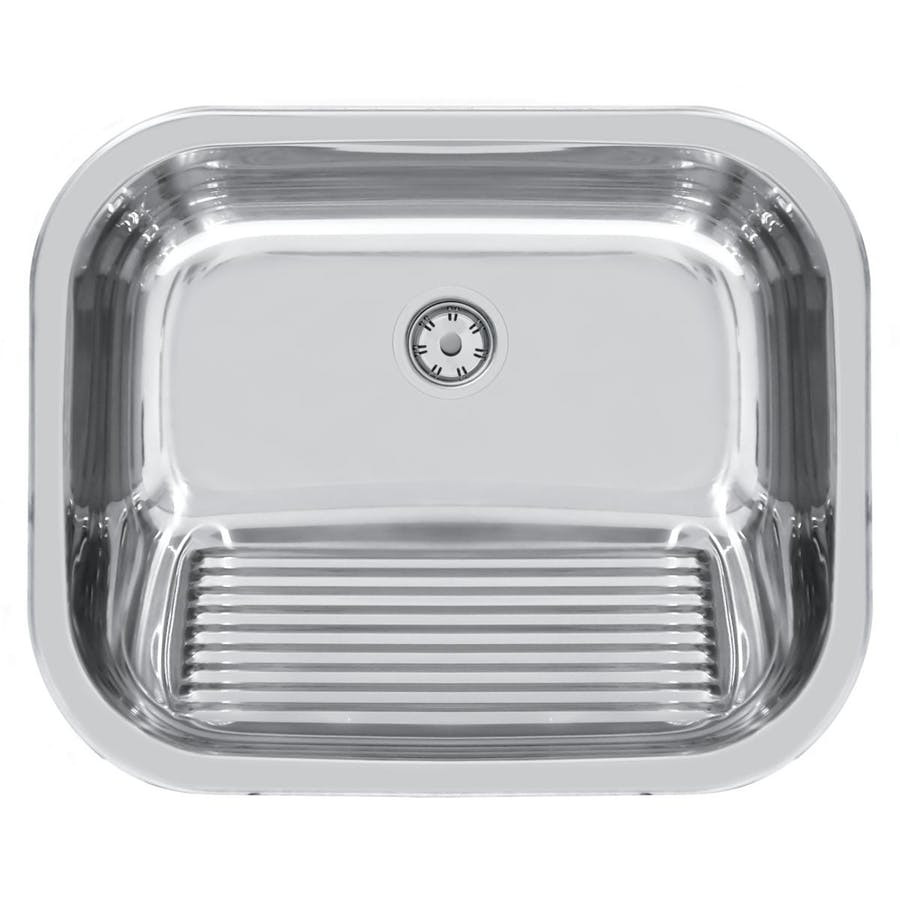 Tanque de Encaixe 30l em Aço Inox Polido Tramontina Hera 50 X 40cm