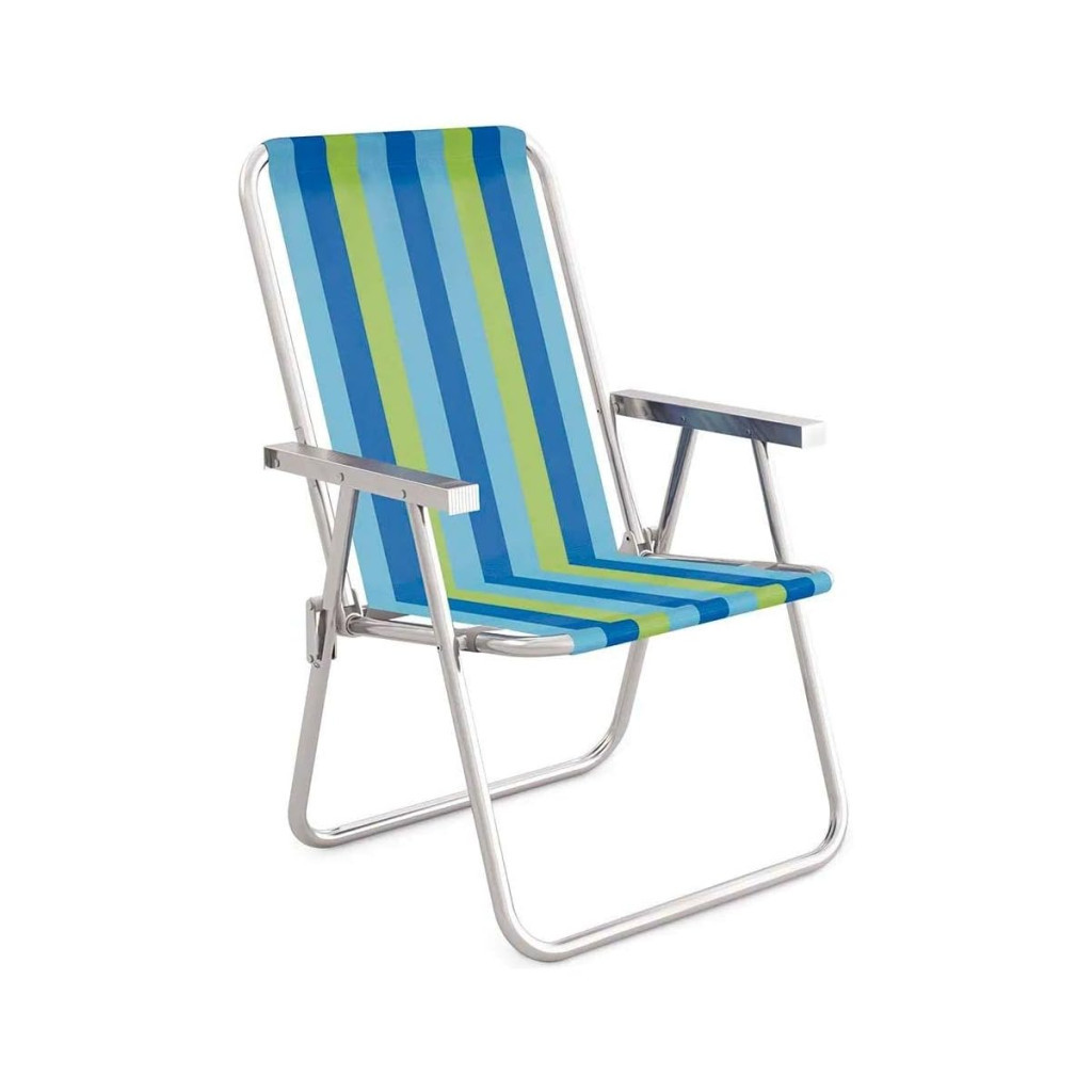 Mor - Cadeira de Praia Alto Conforto - Cores Sortidas
