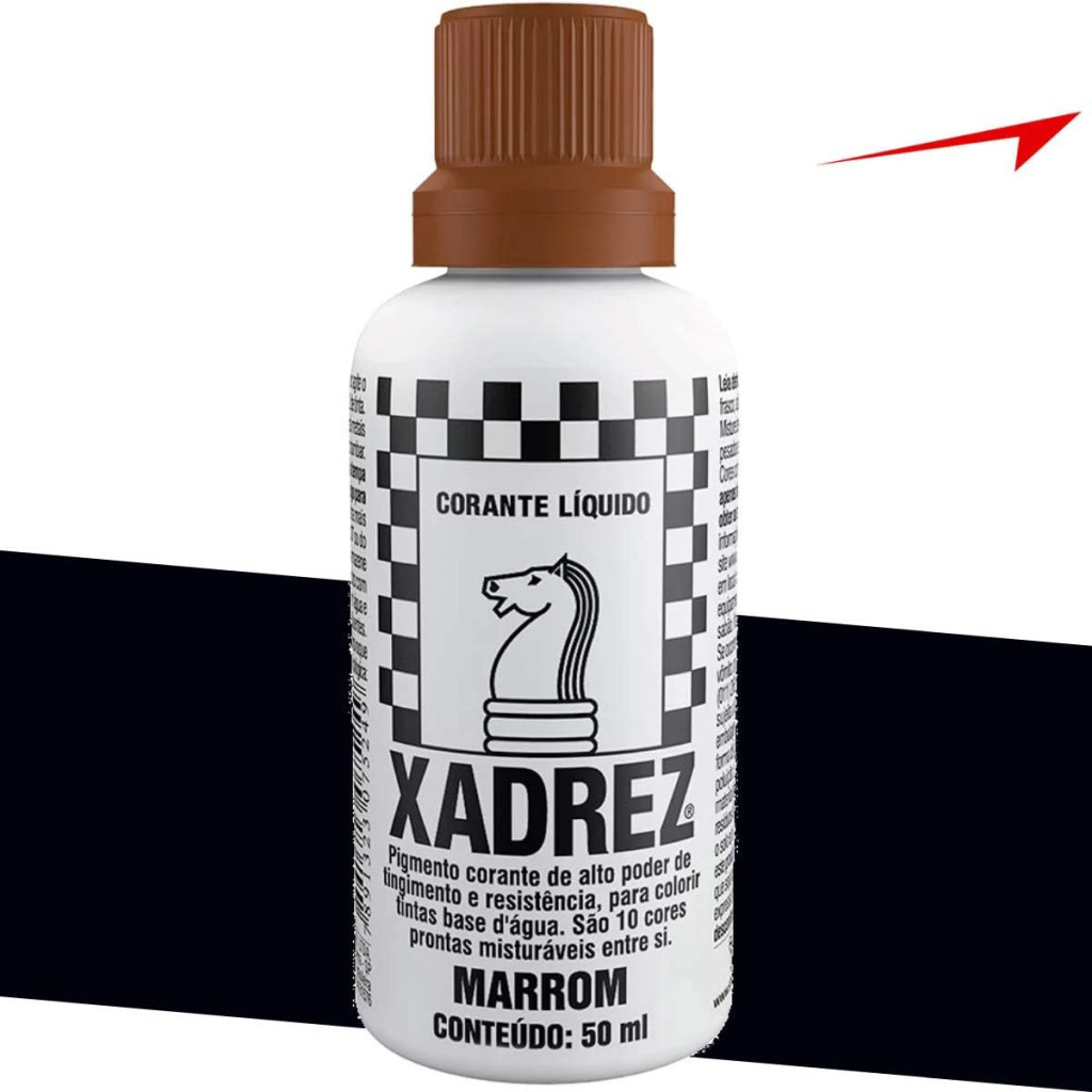 Corante Liquido Xadrez Preto 50g