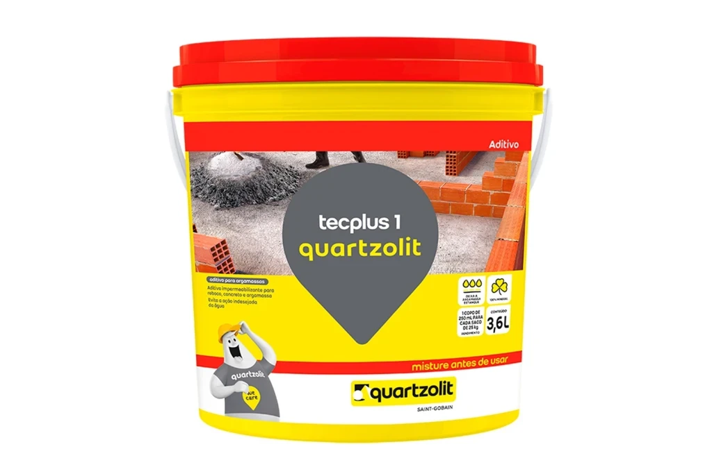 Aditivo Impermeabilizante Tecplus 1 Branco 3,6 Litros