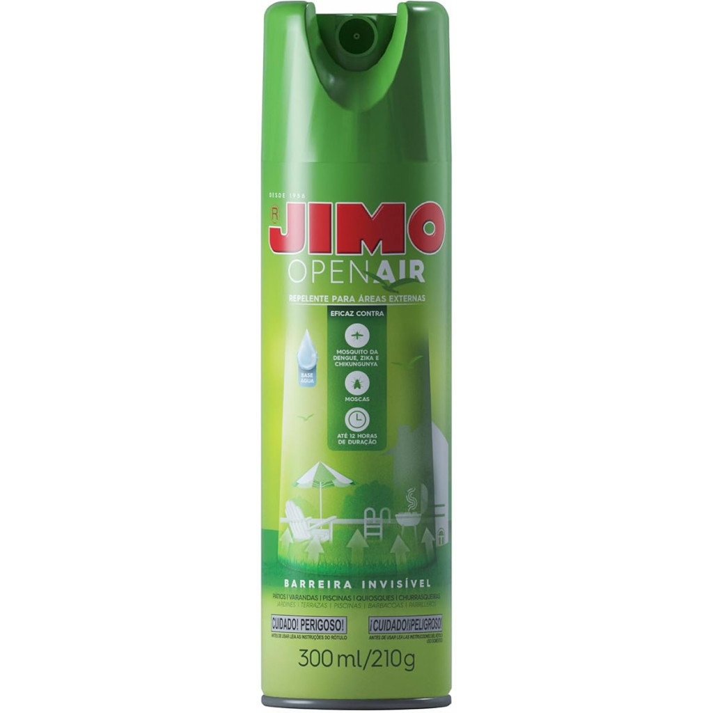 Jimo Open Air Repelente Duração Até 12h