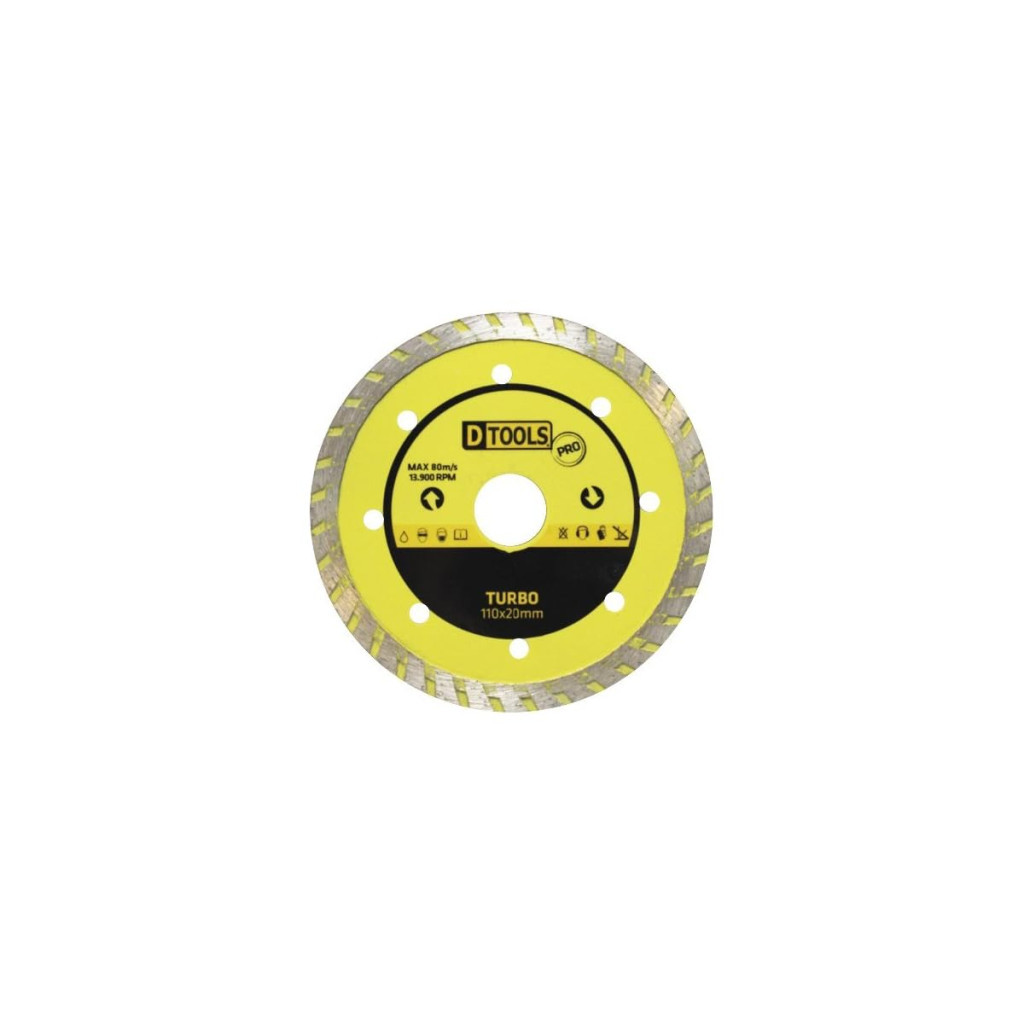 Disco Diamantado Turbo Pro 4-3/8'' - Dtools