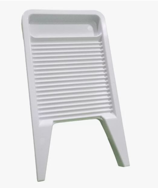 Esfregadeira Pvc Branca
