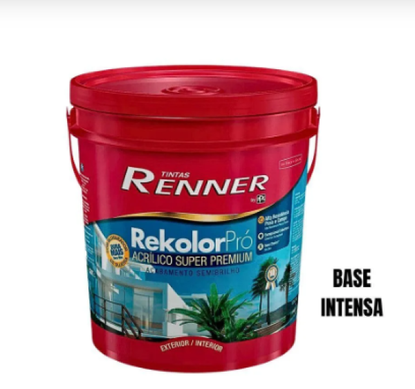 Base Acrílica Rekolor Pro Semibrilho Intensa 16lt Rv3992 Renner
