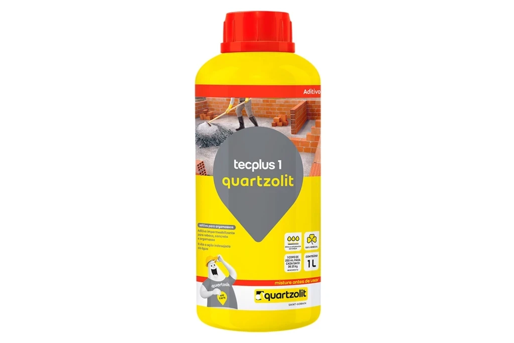 Aditivo Impermeabilizante Tecplus 1 Branco 1 Litro