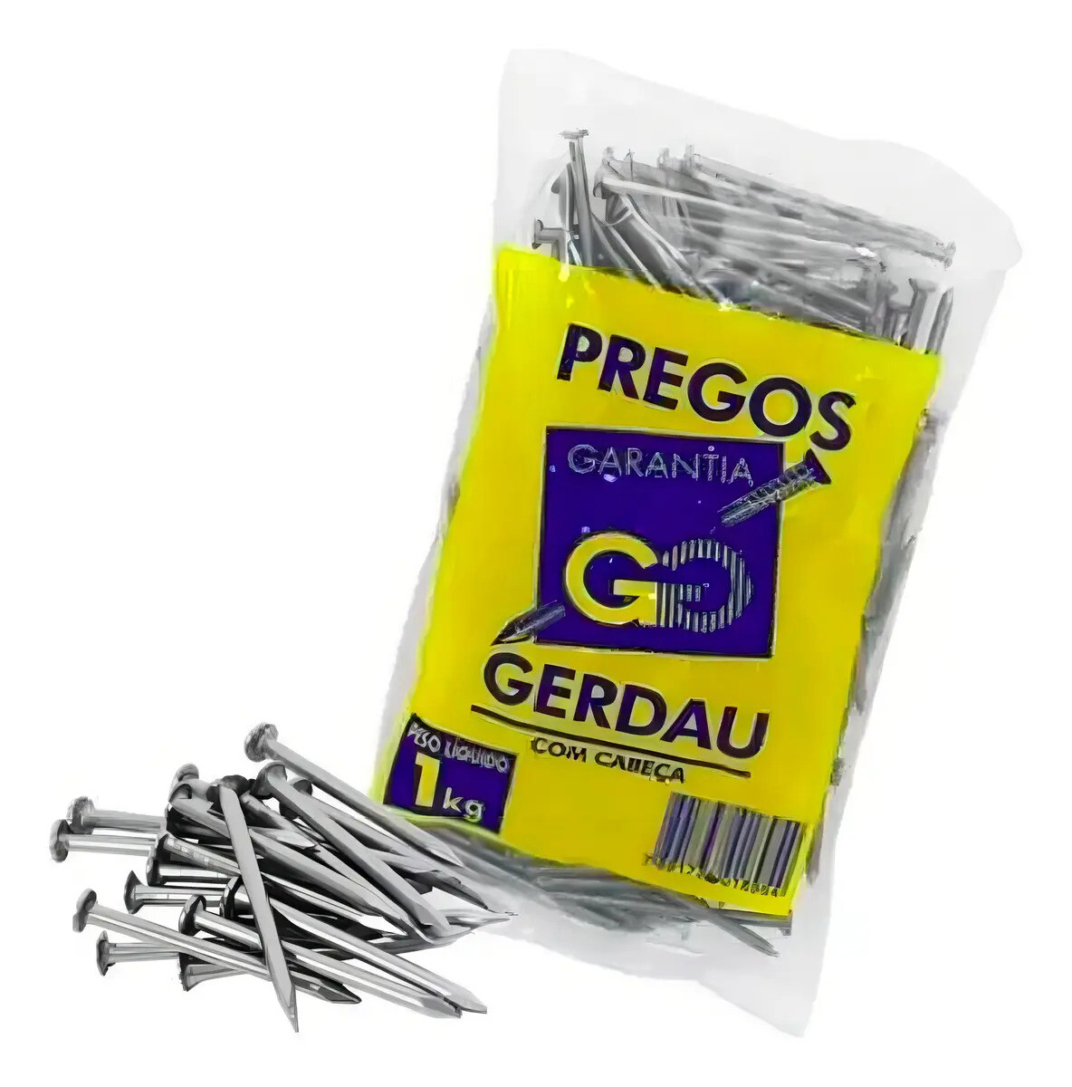 Prego com Cabeça 22x54 - Gerdau 1kg
