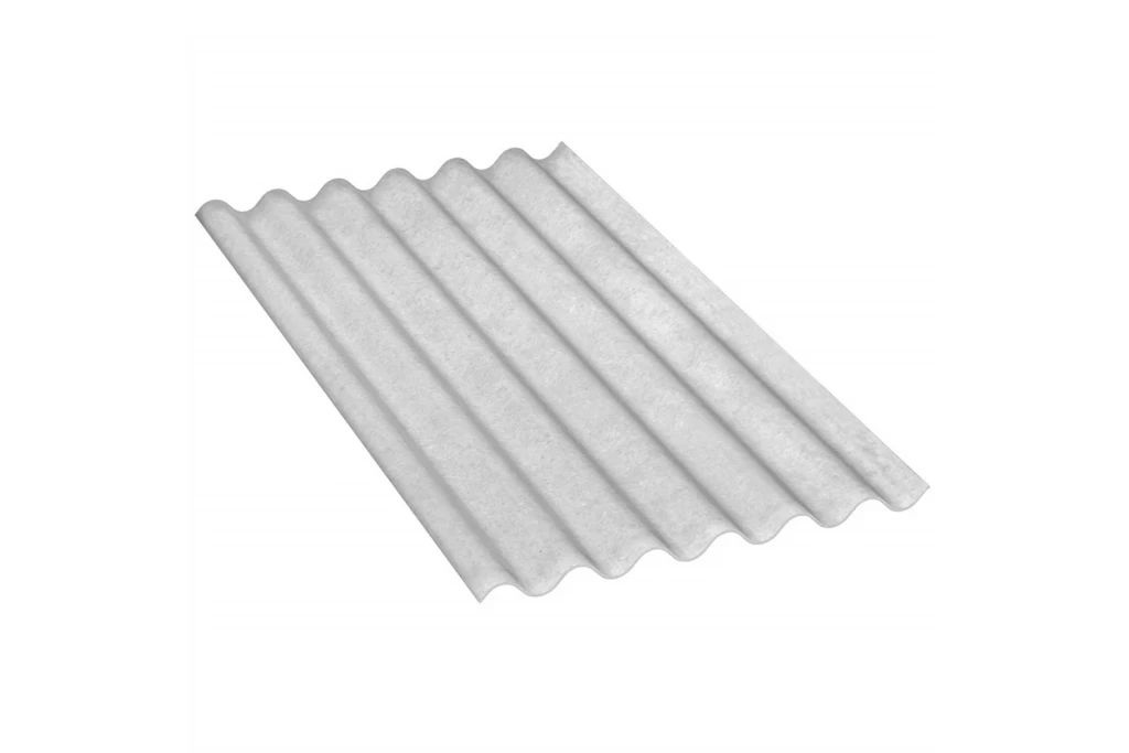 Telha Ondulada em Fibrocimento 6mm 183x110cm Cinza
