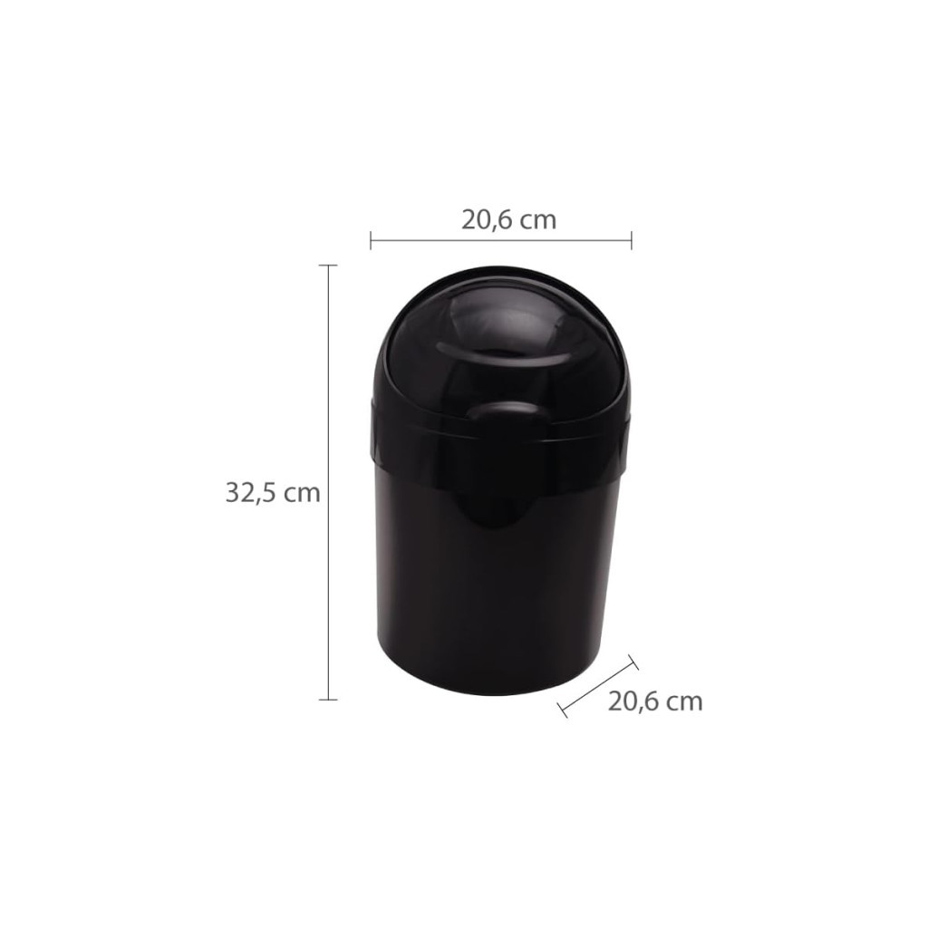 Astra Ct5*pr1 Cesto Multiuso com Tp Basc., Preto, 21x32