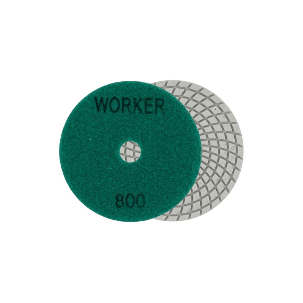 Disco Lixa Diamantado 100mm Grao 800 - Worker