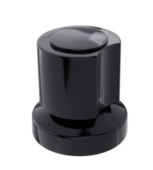 Acabamento Para Registro Abs Universal Deca/docol C40 Black