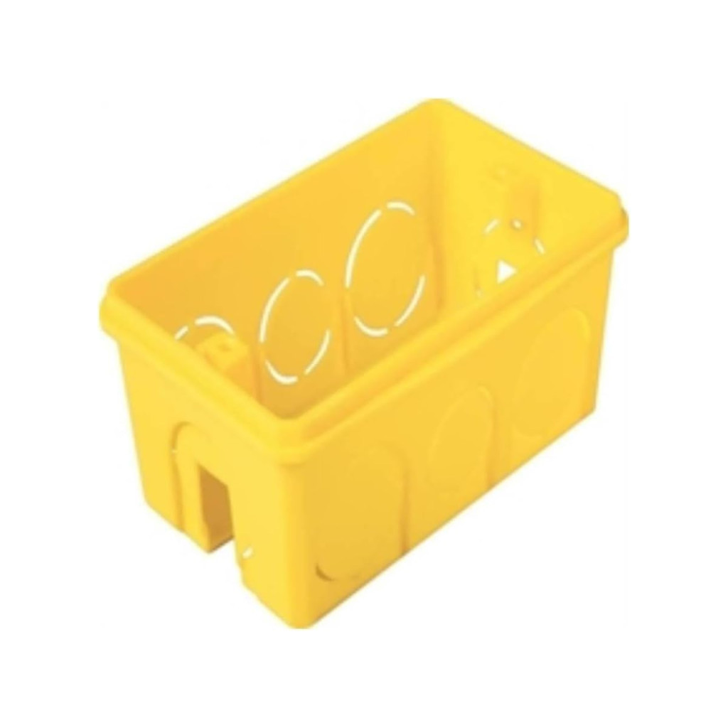 Caixa de Embutir Baixa 4x2 Plastica*