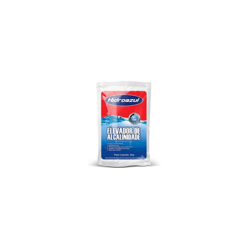 Bicarbonado/elevador de Alcalinidade Hidroazul 2kg