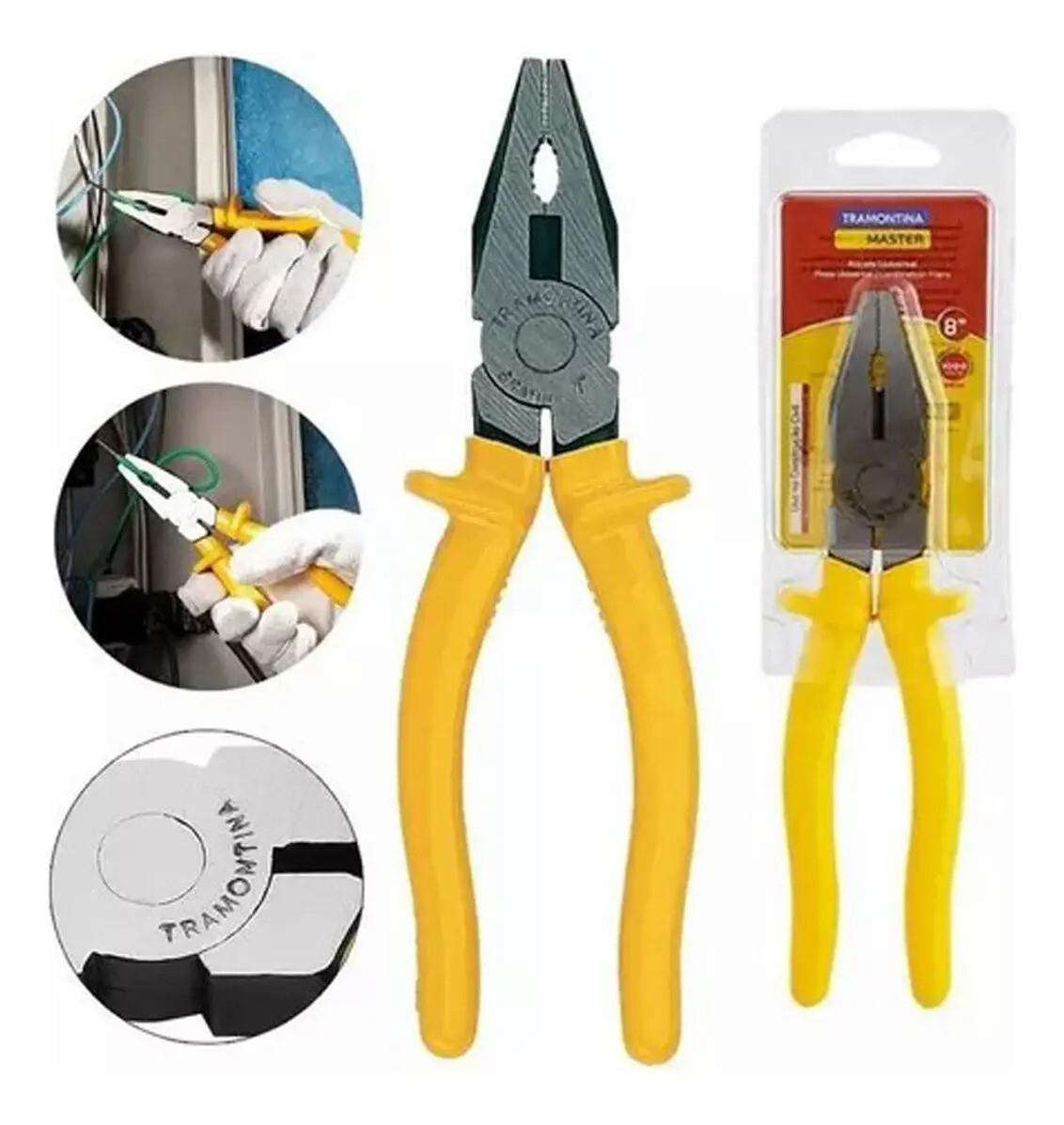 Alicate Universal Isolado 1000 V 8" - Tramontina