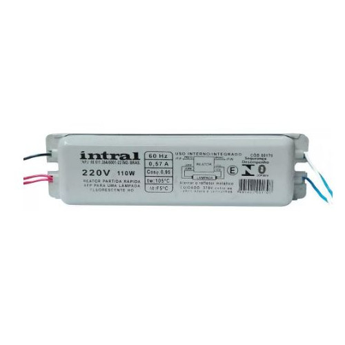 Reator P Rapida Ho 1x110 220v Intral