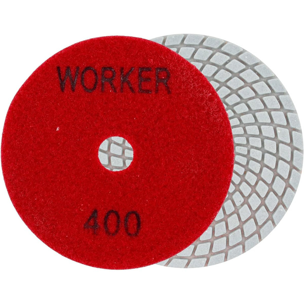 Disco Lixa Diamantado 100mm Grao 400 - Worker