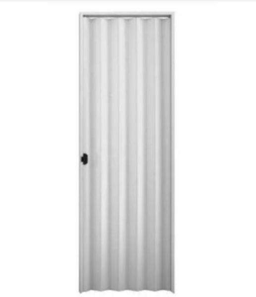 Porta Sanfonada  80cm X 2,10m Pvc - Cinza