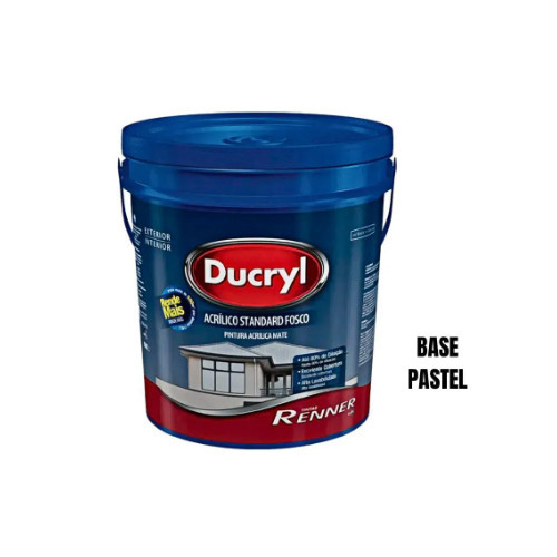 Base Acrílica Ducryl Fosca Pastel 16lt Dv4795 Renner
