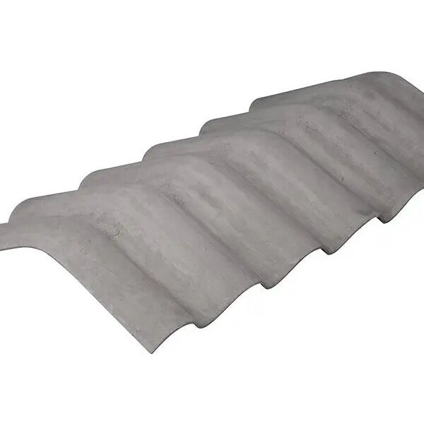 Cumeeira Normal Fibrocimento 110x50cm 6mm Cinza