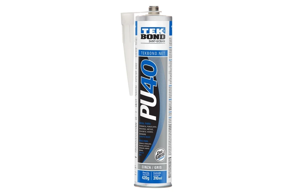 Adesivo Cartucho Pu40 Cinza 310ml