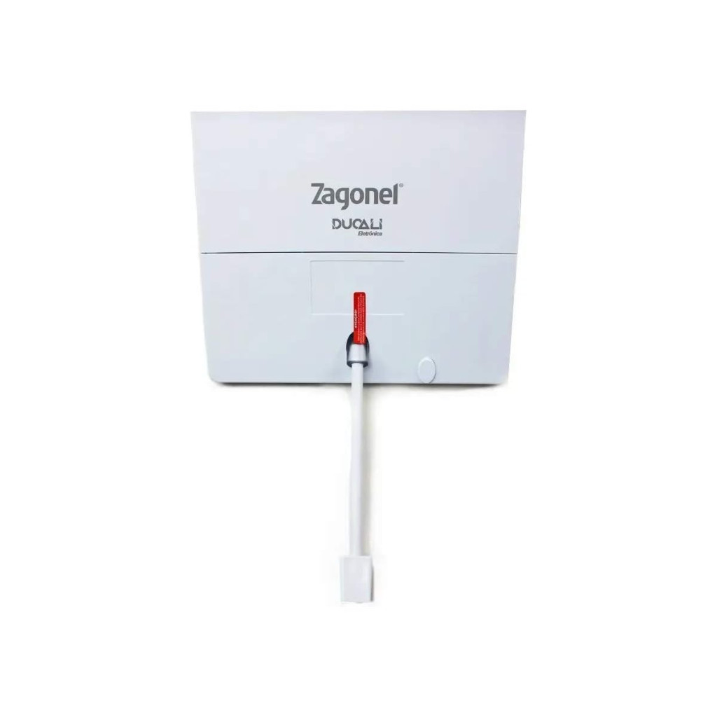 Zagonel Chuveiro Eletrônico Ducali 220v 7500w, Branco
