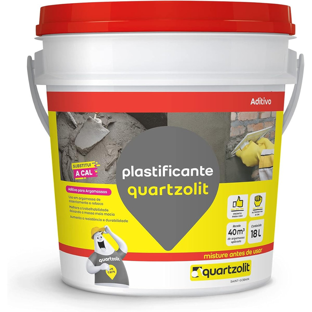 Aditivo Plastificante Quartzolit 18l