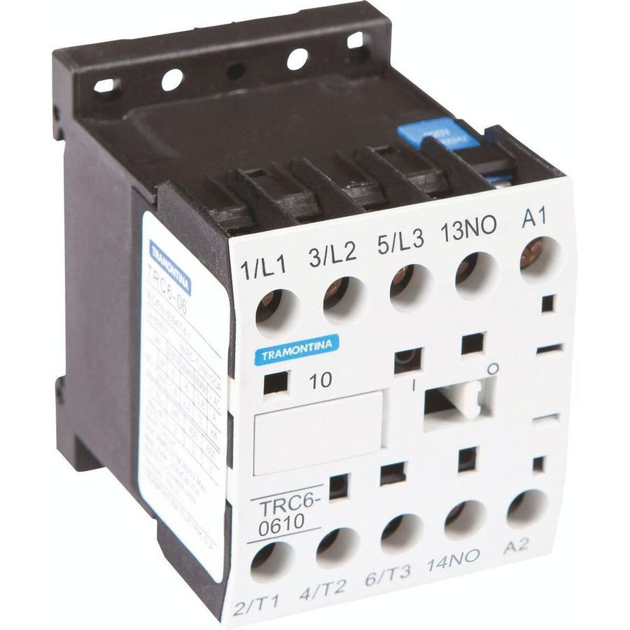 Mini Contator Tripolar Trc6-0610 6 a 220 Vca 1na - Tramontina