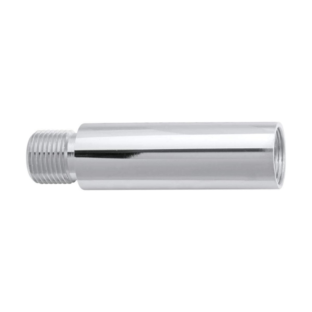 Extensao Metalica Cromada 1/2" X 10cm P/chuveiros e Torneiras
