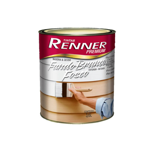 Fundo Branco Fosco 900ml Renner