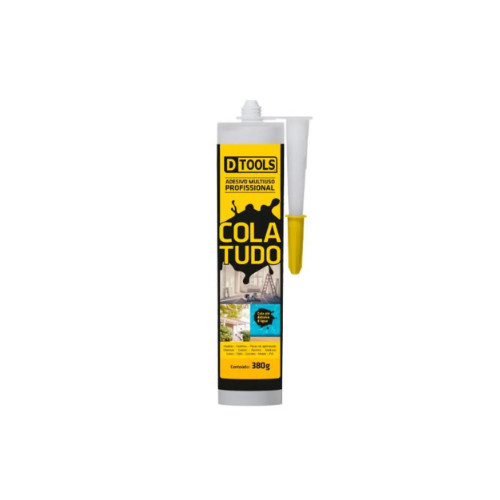 Cola Tudo Cinza 380g Dtools
