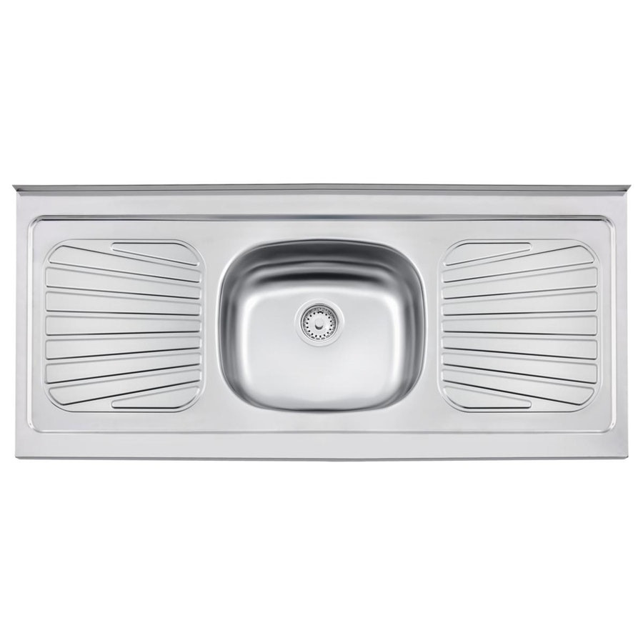 Pia de Apoio em Aço Inox Tramontina New Raggi 40 120 X 52cm