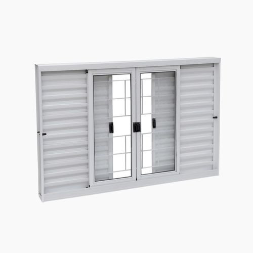 Janela Veneziana 120x100 Inova Quad Marco 12