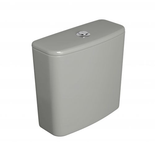 Caixa Acoplada Dualflush Izy/ravena/aspen/flex/kids Cinza Real - Deca