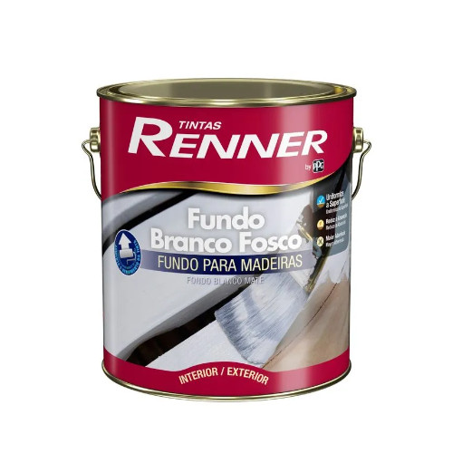 Fundo Branco Fosco 3,6 Litros Renner