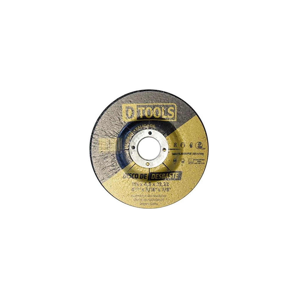 Disco de Desbaste 4,5'' X 4,8mm - Dtools